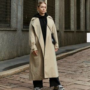 NEVER WORN - UNIQLO U Trench Coat